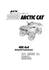 RICAMBI ARCTIC CAT 400 4X4